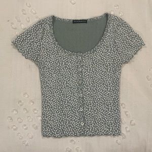 brandy melville crop zelly top